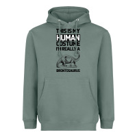 Sage This Is My Human Costume Im Really A Brachiosaurus Heavyweight Hoodie - Bettercallsaul