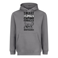 Storm This Is My Human Costume Im Really A Brachiosaurus Heavyweight Hoodie - Bettercallsaul