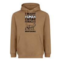 Toasted Coconut This Is My Human Costume Im Really A Brachiosaurus Heavyweight Hoodie - Bettercallsaul