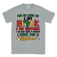 Heather Grey black history month malia Classic Tee - MaliasSmallBusiness