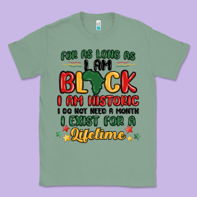 Black History Month Malia Classic Tee Designed By Maliassmallbusiness