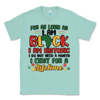 Seafoam black history month malia Classic Tee - MaliasSmallBusiness