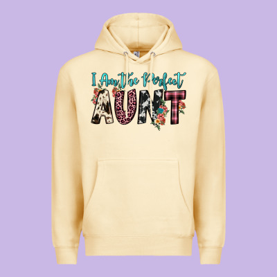 I Am Perfect Aunt Premium Hoodie Designed By Jahusdesignshop