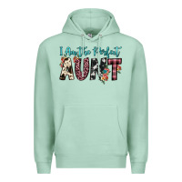Seafoam i am perfect aunt Premium Hoodie - JahusDesignShop