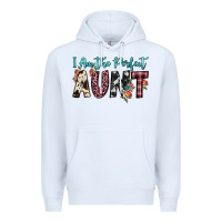 White i am perfect aunt Premium Hoodie - JahusDesignShop
