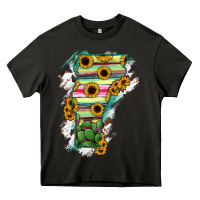 Asphalt Vermont State Map Heavy Core Tee - RanaPortraitStore