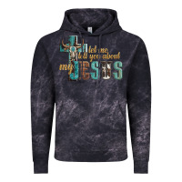Cloud Black let me tell you about my jesus Vintage Hoodie - Artiststas