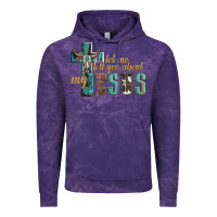 Cloud Purple let me tell you about my jesus Vintage Hoodie - Artiststas