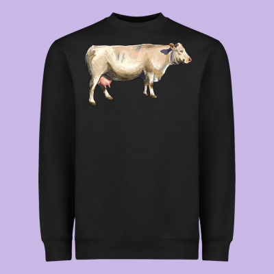 Charolais Cattle Heavyweight Sweatshirt Designed By Lillyallendesigns