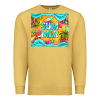 Antique Gold summer Premium Sweatshirt - NancyCooperArtShop