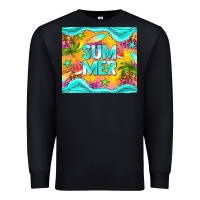 Black summer Premium Sweatshirt - NancyCooperArtShop