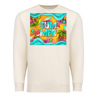 Sandshell summer Premium Sweatshirt - NancyCooperArtShop
