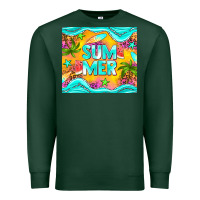 Sports Green summer Premium Sweatshirt - NancyCooperArtShop