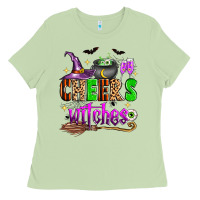 Matcha Cheers witches Ladies Tee - Zillion Design Studio