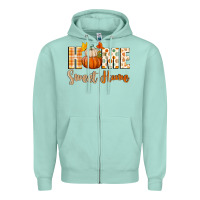 Seafoam home sweet home Zipper Hoodie - BundleAndBundleShop
