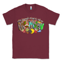 Burgundy My Favorite Players Call Me Mawmaw Classic Tee - CowhideDigitalArt