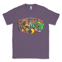Lavender My Favorite Players Call Me Mawmaw Classic Tee - CowhideDigitalArt