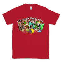 Red My Favorite Players Call Me Mawmaw Classic Tee - CowhideDigitalArt