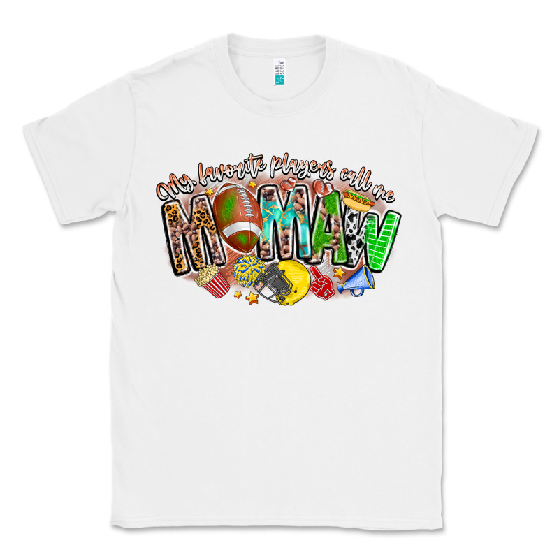 My Favorite Players Call Me Mawmaw Classic Tee by CowhideDigitalArt | Teevron