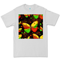 Juneteenth Butterflies Seamless Pattern Premium Tee | Teevron