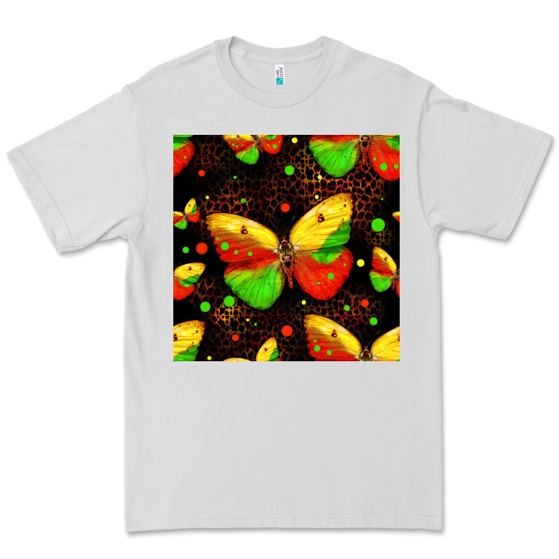 Juneteenth Butterflies Seamless Pattern Premium Tee by HRA Design Shop | Teevron