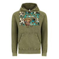 Vintage Olive blessed mama Vintage Hoodie - JahusDesignShop