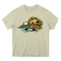 Mossy Virginia State Map Heavy Core Tee - RanaPortraitStore