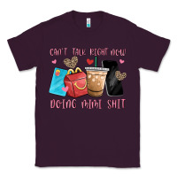 Plum can't talk right now doing mimi shit Classic Tee - MaliasSmallBusiness