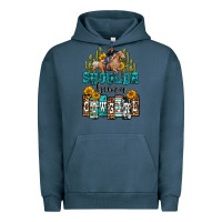 Pigment Midnight Navy shoulda been a cowgirl Urban Hoodie - OliviaCreatesArt