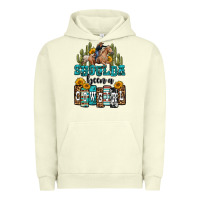 Pigment Pistachio shoulda been a cowgirl Urban Hoodie - OliviaCreatesArt