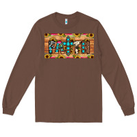 Chestnut faith license plate Long Sleeve Tee - JahusDesignShop