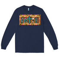 Navy faith license plate Long Sleeve Tee - JahusDesignShop