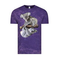 Cloud Purple Koala Vintage Tee - LillyAllenDesigns