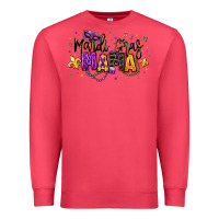 Cardinal mardi gras mama Premium Sweatshirt - texasbilliewilder
