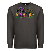 Smoke mardi gras mama Premium Sweatshirt - texasbilliewilder