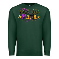 Sports Green mardi gras mama Premium Sweatshirt - texasbilliewilder
