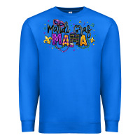 True Royal mardi gras mama Premium Sweatshirt - texasbilliewilder