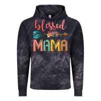 Cloud Black blessed mama Vintage Hoodie - JahusDesignShop