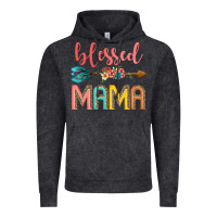 Vintage Black blessed mama Vintage Hoodie - JahusDesignShop