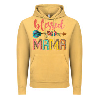 Vintage Mustard blessed mama Vintage Hoodie - JahusDesignShop