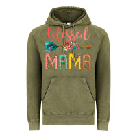 Vintage Olive blessed mama Vintage Hoodie - JahusDesignShop