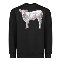 Black charolais calf Heavyweight Sweatshirt - LillyAllenDesigns