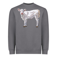 Storm charolais calf Heavyweight Sweatshirt - LillyAllenDesigns
