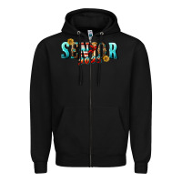 Black senior 2023 Zipper Hoodie - BundleAndBundleShop