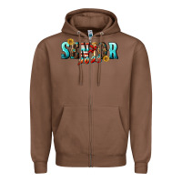 Chestnut senior 2023 Zipper Hoodie - BundleAndBundleShop