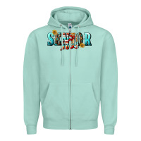 Seafoam senior 2023 Zipper Hoodie - BundleAndBundleShop