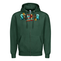 Sports Green senior 2023 Zipper Hoodie - BundleAndBundleShop