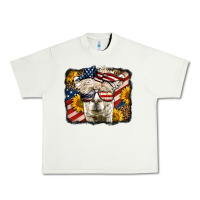 Pistachio 4th of july llama Urban Heavy Tee - LillyAllenDesigns