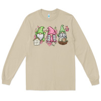 Mushroom spring gnomes Long Sleeve Tee - MaliasSmallBusiness