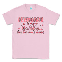 Bubblegum Pink february is my birthday yes the whole month malia Classic Tee - MaliasSmallBusiness